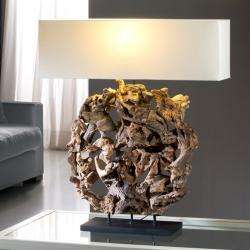 Nature Table Lamp E27 92x80cm Wood natural