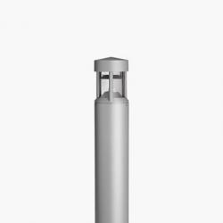Minicolumn Beacon HIT-CRI 35w ø140mm H80cm Grey Aluminium