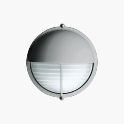 Plafoniere Wall Lamp with visera Tc-d 10w Grey Aluminium