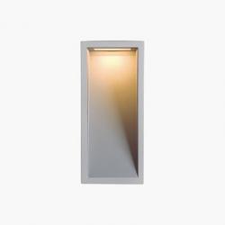Megablinker luz de parede 10 Accent LED 6000k 25w 230v Cinza Alumínio