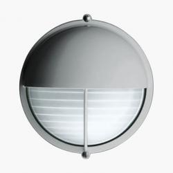 Plafoniere Wall Lamp with visera Tc-d 18w Grey Aluminium