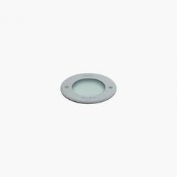 Microzip Incasso suelo Rotonda 1 Soft LED 6000k 1w 230v Grigio Alluminio