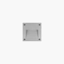 Minieos Recessed wall Square LED 2 Accent LED 6000k 230v 2w Black