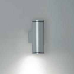 Minislot luz de parede Rodada Hit tc Cri 35w Cinza Alumínio