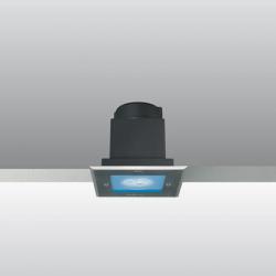 Minizip Downlight Quadrata 3 Accent LED 3,6w 230v acero inoxidable