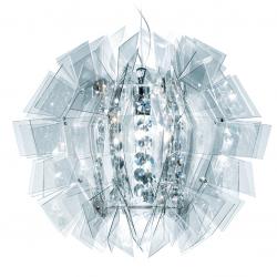 Crazy diamond suspensão 1xE27 100w Transparente