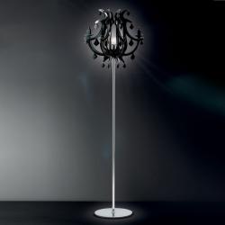 Ginetta lámpara of Floor Lamp 1xE27 75w Black