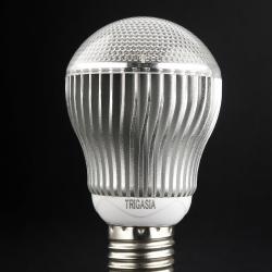 SERIE TG LED Bulbo corpo Alumínio, óptica polycarbonate Transparente E27 5x5W