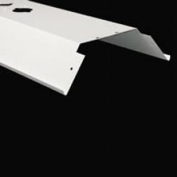 Kronos luminar industrial Refletor telha para 1 o 2x58W branco