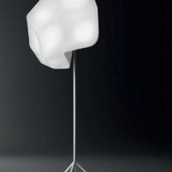 Glory Floor Lamp lampshades Forma to Lacquered white Mate