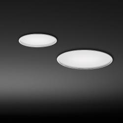 Big ceiling lamp Recessed ø35cm Dimmable 1x2GX13 55W - Lacquered white matt