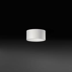 Domo lâmpada do teto recto LED 3x3W - Lacado branco fosco