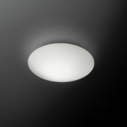 Puck Single Wall/Ceiling lamp ø24,4cm 1xG9 40w Lacquered matt white