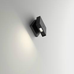 Alpha Wall Lamp Reading - Lacquered Graphite Matt and Black