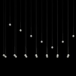 Algorithm Lámpara Colgante max. 200cm 14xLED 3,15W dimmable (disposición B) - Lacado Grafito Mate