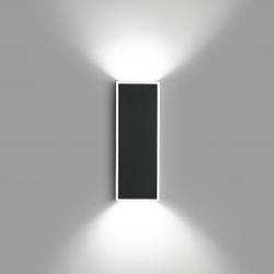 Alpha Wall Lamp rectangular - Lacquered Graphite Matt and Black