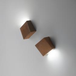 Break Wall Lamp 12x11cm 1xLED 2,1W dimmable - Lacquered Oxido