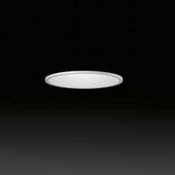 Domo lâmpada do teto Embutida recto LED 3x3W - Lacado branco fosco
