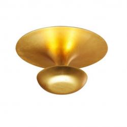 Funnel luz de parede/lâmpada do teto ø35cm 6 x LED 4,5W dimmable - Pan de Ouro mate