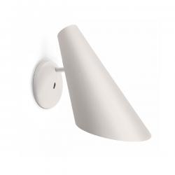 I.Cono Wall Lamp adjustable height 1xE14 46w - Lacquered white bright