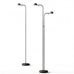 Pin Floor Lamp 125x35cm 1xLED 4,5W dimmable - Lacquered Cream mate