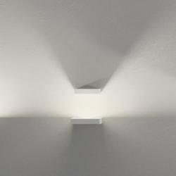 Set Wall Lamp Small 1L + 1 Reflector 1xLED 7,35w - Lacquered white matt