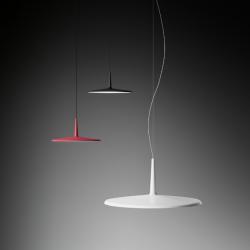 Skan Pendant Lamp of Surface/Recessed ø60cm dimmable - Lacquered Graphite Mate
