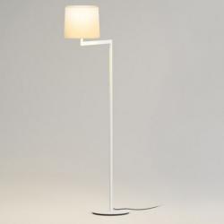 Swing Floor Lamp with lampshade Cream - Lacquered white matt
