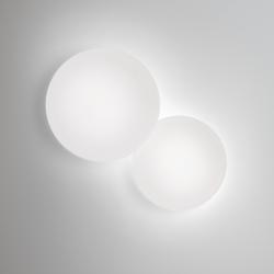 Puck double Wall lamp 2xLED 3W Lacquered matt white