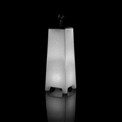 Mora Table Lamp Outdoor 103cm E27 20w White Ice