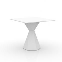 Vertex table carré 60x60x72cm FULL blanc