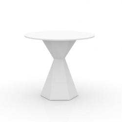 Vertex table tour ø70x72cm FULL blanc