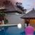 Imagen 4 de Bola Flotante Ao ar Livre para piscina de 45cm LED RGB polietileno branco