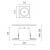 Imagen 3 de Arkos Trimless 1 incasso quadratto 13,3cm C dimmable R111 Gx8,5 70w bianco opaco
