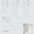Imagen 3 de Ukiyo soffito 110x110 bianco/bianco Incandescente