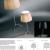 Imagen 2 de Royal T Table Lamp Oversize cable Black E27 1x100w lampshade black