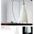 Imagen 2 de Nite Lâmpada de mesa E27 1x70w- Vidro branco opala