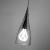 Imagen 4 de Nite 1 Lámpara Colgante E27 1x70w -Cristal gris