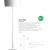 Imagen 2 de Dot P 2909 lámpara de Lâmpada de assoalho 170cm E27 2x30w IP20 branco