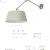Imagen 2 de Accessory lampshade for Easy/Spin cotton white Â¸50cm