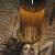 Imagen 3 de Swing Lampada a sospensione con spina E27 1x42W Paralume marron e floron Cromo