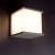 Imagen 4 de Kubick luz de parede Ao ar Livre 1xE27 60w Cinza claro