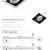 Imagen 2 de Gingko Empotrable Techo Orientable 1x QR-111 100w negro / sin marco