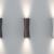 Imagen 6 de Clessidra Wandleuchte Doppelt im Freien 2xLED 10w Braun Oscuro