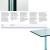 Imagen 3 de Teso table rectangular Glass float 220x85x73cm