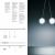 Imagen 2 de Nobi Lámpara Colgante 2 luces 24x9x79cm 2x120w R7s/80 Níquel Satinado