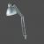 Imagen 3 de Naska Lamp 1 Componible (body) 50cm/50cm 1x42w E237 (HL) white