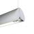 Imagen 4 de Linear Lamp Pendant Lamp 1xG5 54W - Aluminium Anodized