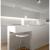 Imagen 4 de LedBox lâmpada do teto Quadrada polycarbonate Transparente GU10 - Transparente/Cinza