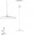 Imagen 2 de Net Lámpara Colgante 25cm 168xLED Refond 15W - blanco mate